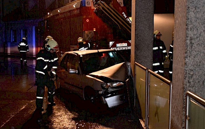 Verkehrsunfall Untere Hauptstraße