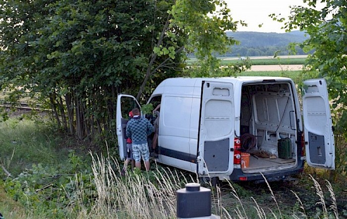 Fahrzeugbergung Höhe Drei-Häuser Kurve