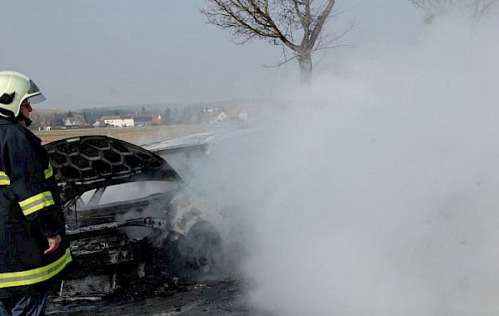 Einsatz: Fahrzeugbrand St.Georgen