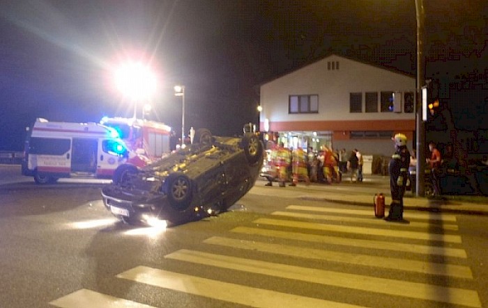 Verkehrsunfall Weber-Kreuzung