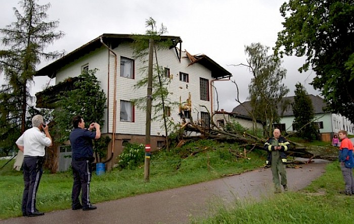 Einsatz: Sturmschaden Grubtal