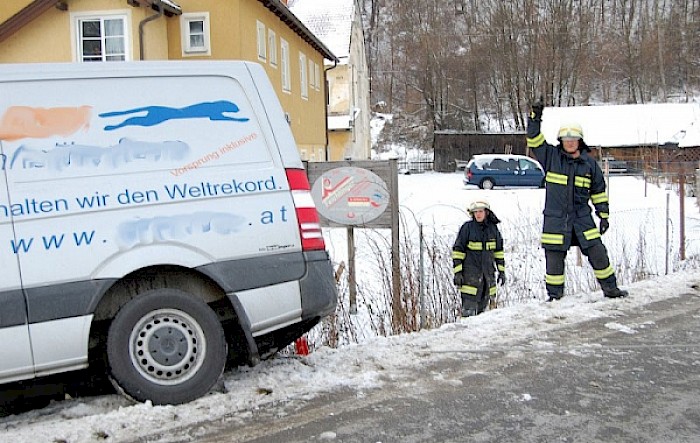 LKW Bergung auf der B20