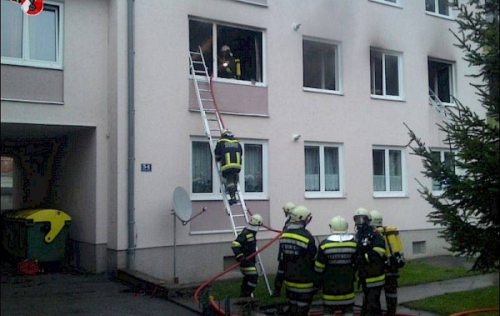 Wohnungsbrand in Marktl