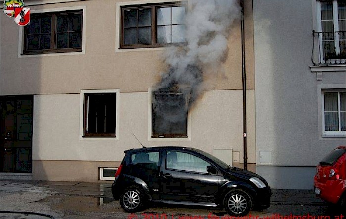 Wohnungsbrand in der Bahnhofstraße