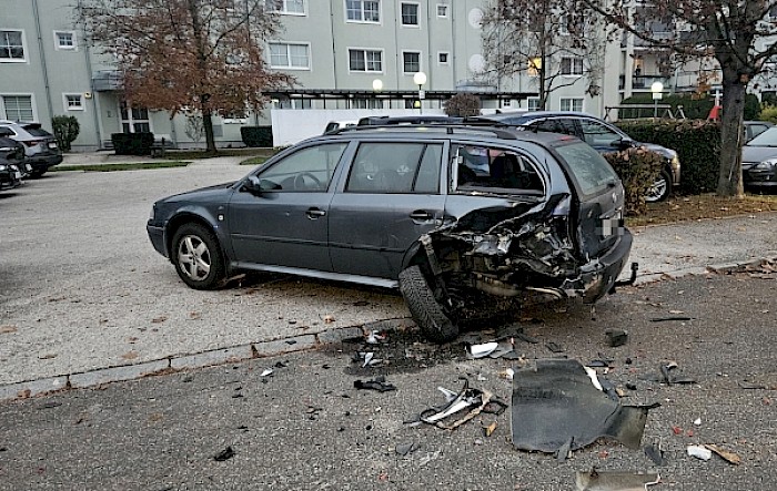 Verkehrsunfall Lilienfelder Straße