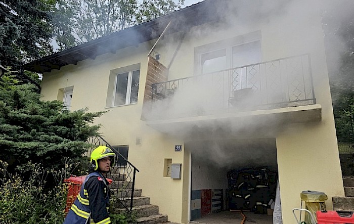 Kleinbrand im Gebäude