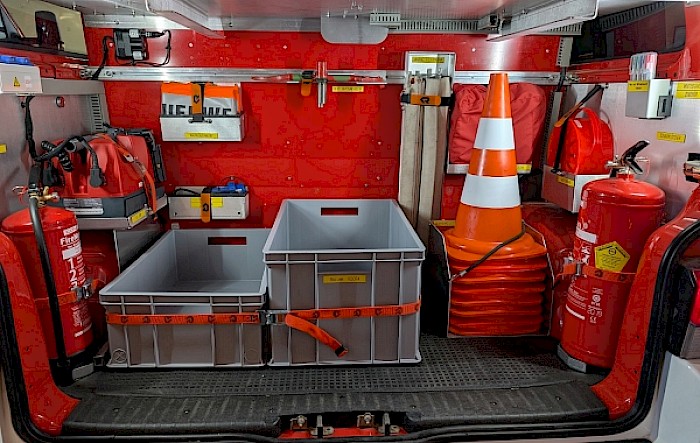 Modernisierung abgeschlossen: Kommandofahrzeug startklar für den Einsatz