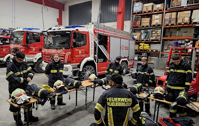 Feuerwehrmontag im Zeichen der Atemschutzausbildung