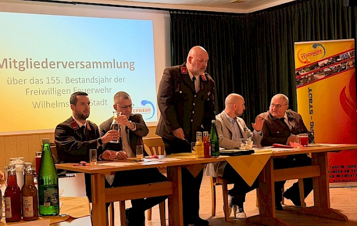 Mitgliederversammlung über das 155.Bestandsjahr