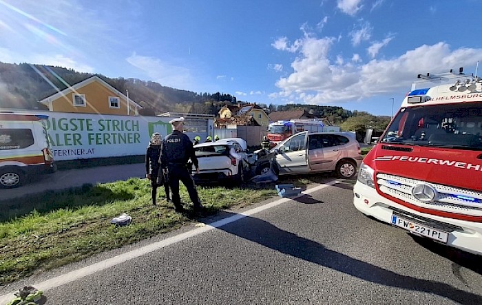 Verkehrsunfall und Türöffnung