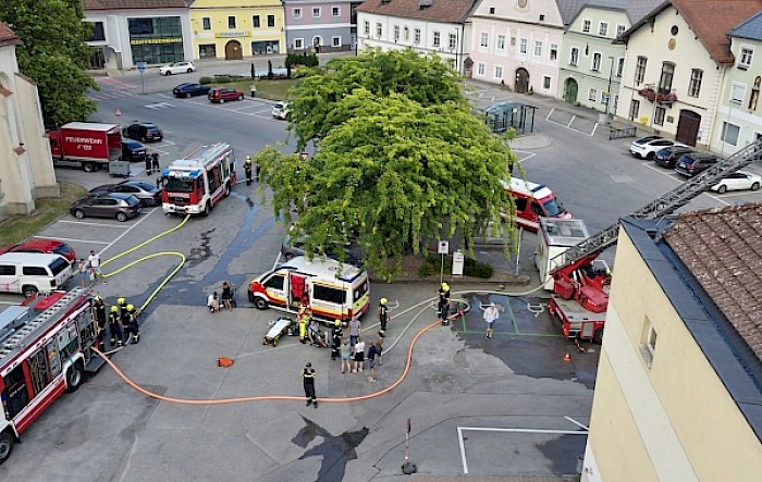 Unterabschnittsübung in Wilhelmsburg