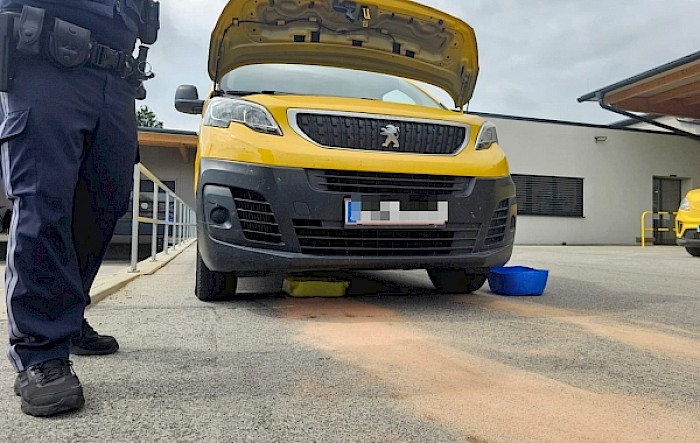 Dieselaustritt bei Postbasis
