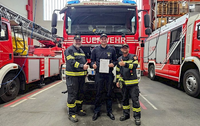 Erfolgreich absolvierte Kurse durch Feuerwehrmitglieder