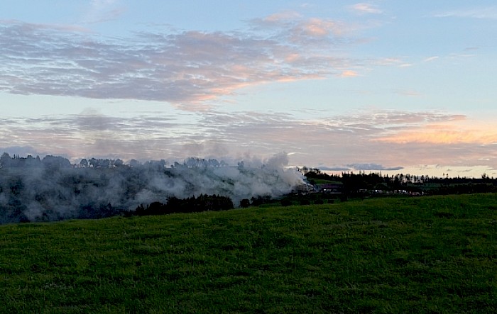 Gebäudebrand in Plambacheck